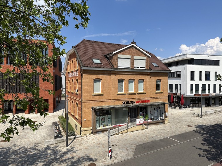 Schloss-Apotheke Eislingen im Jahr 2023, erste Ansicht